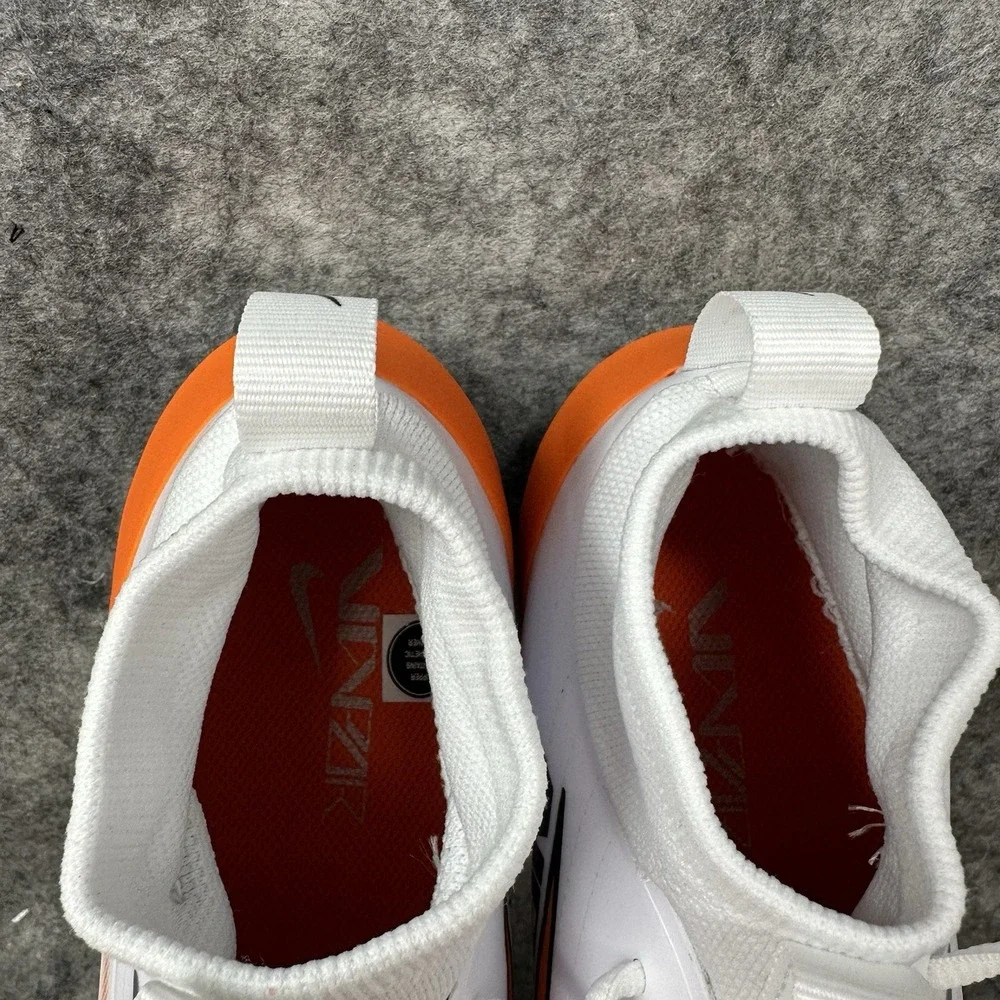 Nike Vapor Pro 1 Football Cleats Mens Size 7.5 White Orange Black HM8850-103
